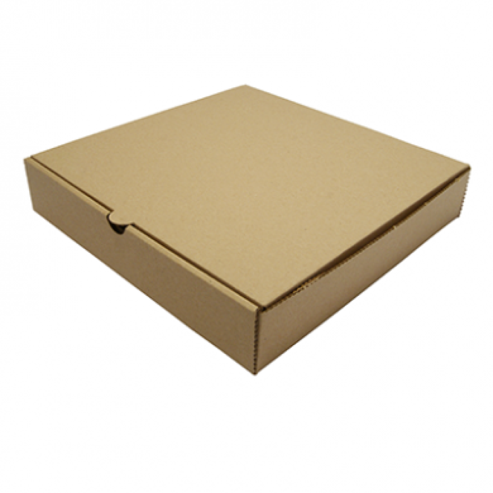 PIZZA BOX PLAIN BROWN | PACK OF 200