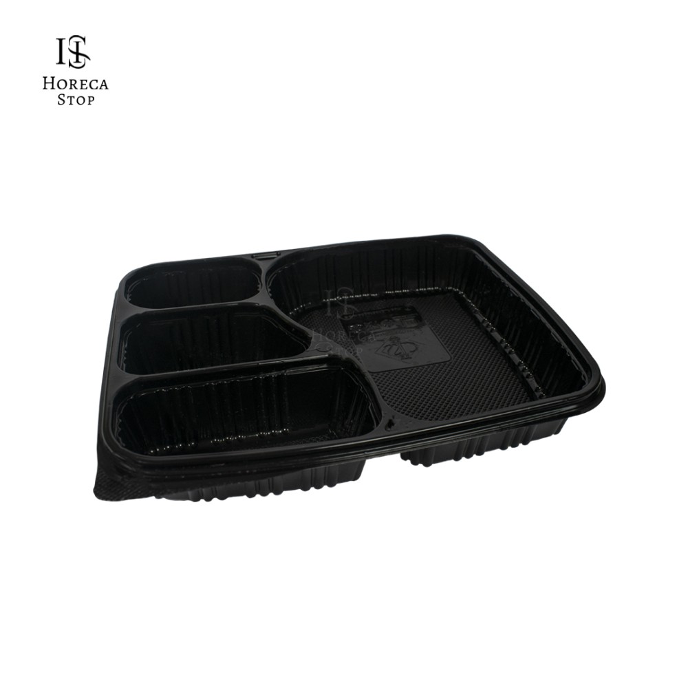 ACHIEVERPACKER Plastic Meal Tray with lid 3 Compartment for Dinner, Lunch-Black-Pack  Of 75 Dinner Plate Price in India - Buy ACHIEVERPACKER Plastic Meal Tray  with lid 3 Compartment for Dinner, Lunch-Black-Pack Of