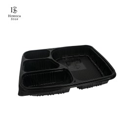 MEAL TRAY WITH LID | 4 CP | PACK OF 500