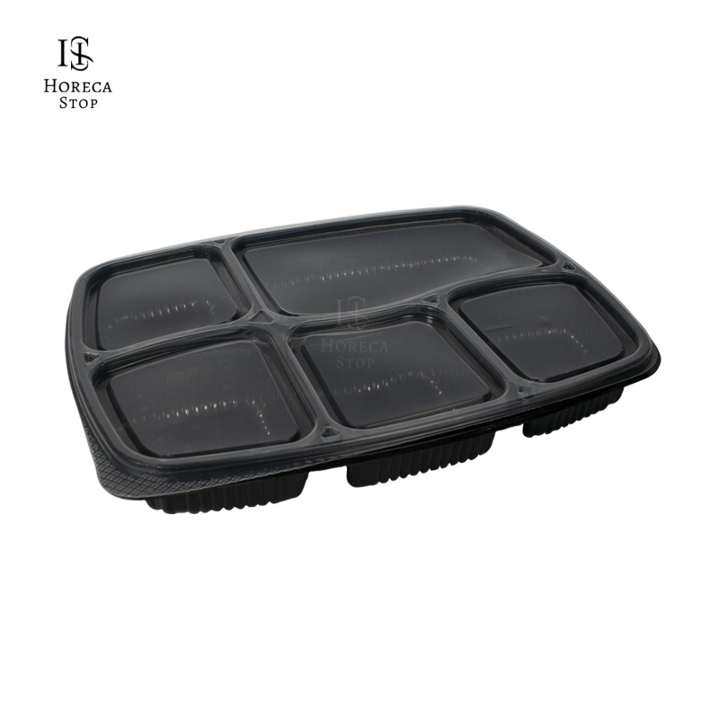 PP 3 Compartment Food Packaging Plastic Tray, For Restaurant at Rs