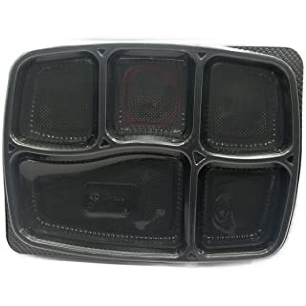 MEAL TRAY WITH LID | 5 CP | PACK OF 500