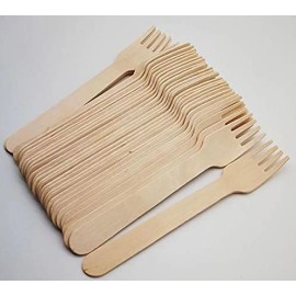 WOODEN FORK | PACK OF 100