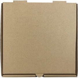 PIZZA BOX PLAIN BROWN | PACK OF 200