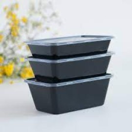 RECTANGULAR CONTAINER WITH LID | PACK OF 500