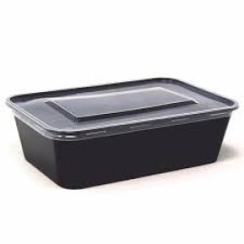 RECTANGULAR CONTAINER WITH LID | PACK OF 500