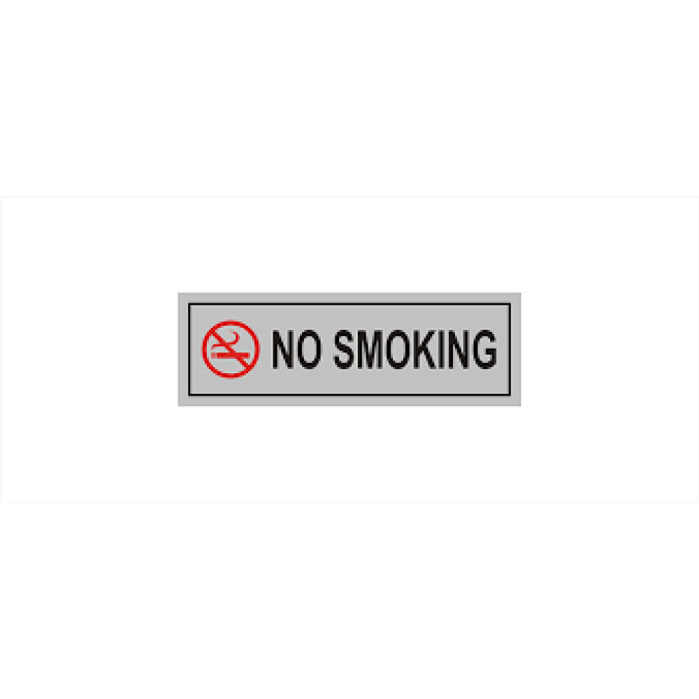 No Smoking Tag