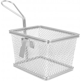 Serving Basket Square | Stainless Steel | Set of 24 pcs 