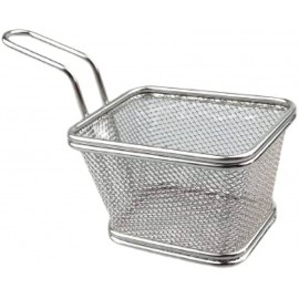 Nishi Stainless Steel Bread Basket- Large