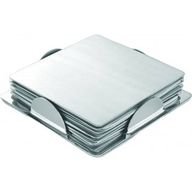 Coaster Set |(6+1) With Plain Box | Set Of 12