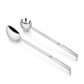 Sheet Handle Chefing Dish Spoon | 24 pcs set