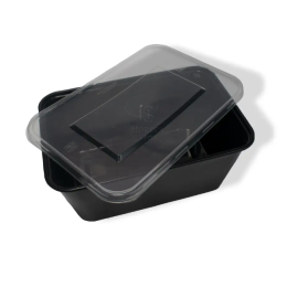 RECTANGULAR CONTAINER WITH LID | PACK OF 500