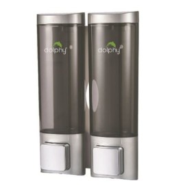 PC PREMIUM SOAP DISPENSER 200ML GREY SET OF 2