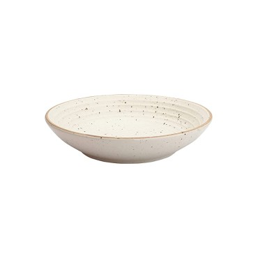 Ceramic Shallow Bowl | 22 CM | Pack Of 48